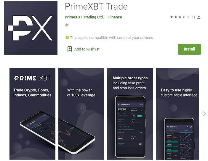 PrimeXBT có ứng dụng di động không?