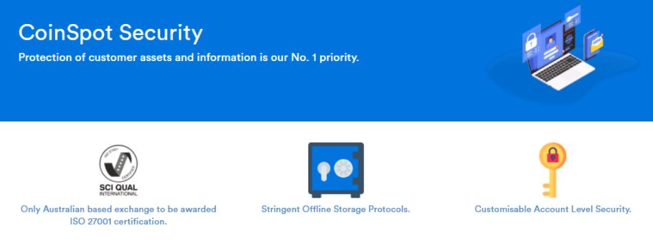 Đánh giá CoinSpot - Các biện pháp bảo mật