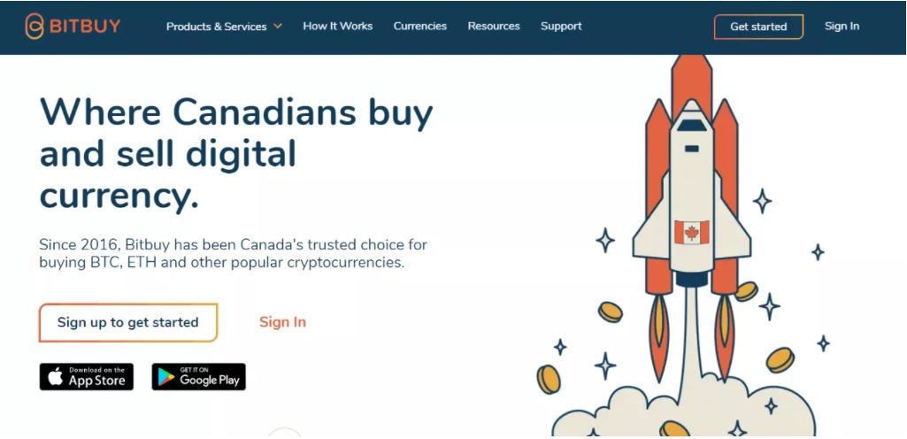 Bitbuy - Sàn giao dịch tiền điện tử tốt nhất của Canada