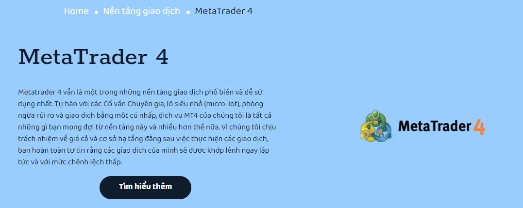 Nền tảng giao dịch MT4