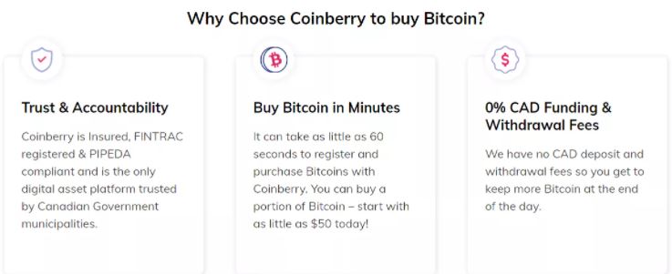 Tại sao chọn Coinberry?