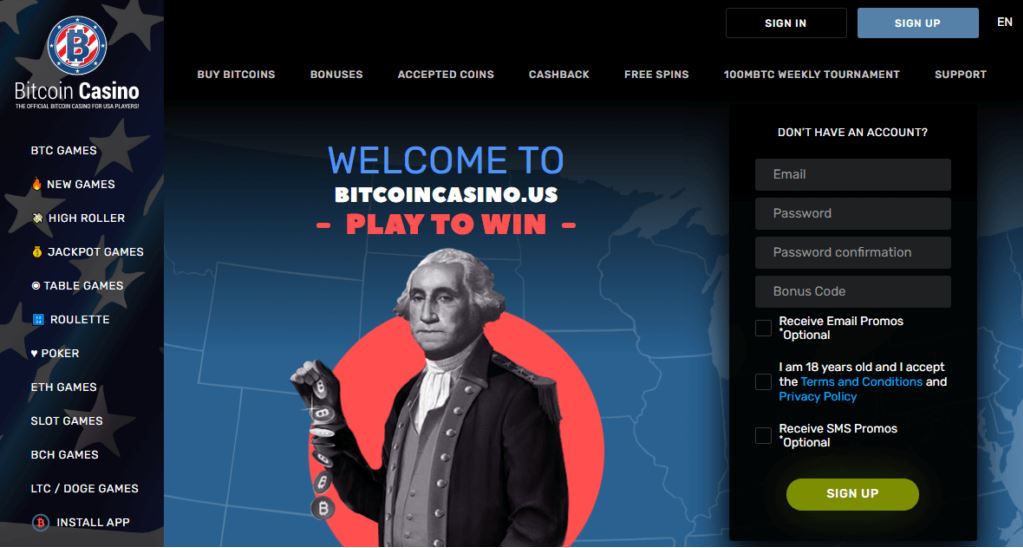 Giới thiệu về Bitcoincasino.us