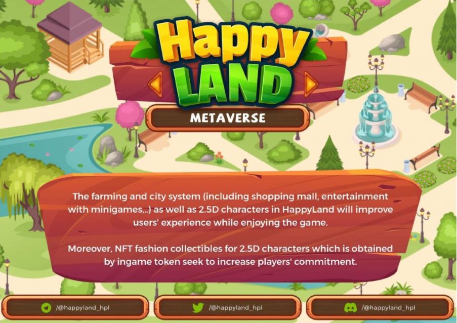 Happy Land là gì? Game nhập vai nông dân xây dựng siêu nông trại