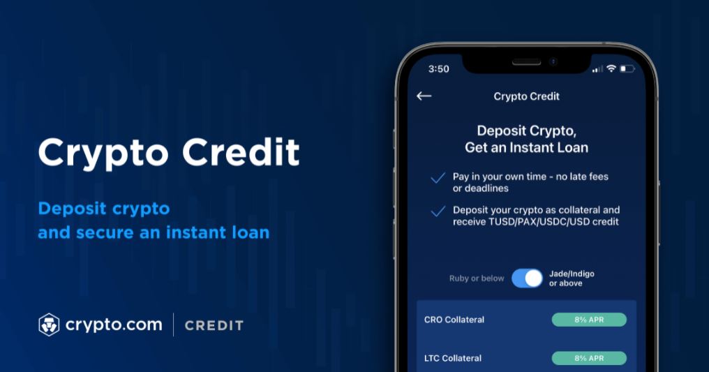 Tận dụng các lợi ích của tín dụng tiền điện tử Crypto.com