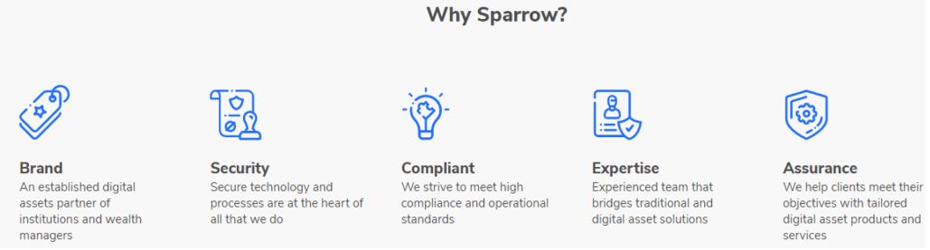 Tại sao chọn Sparrow Exchange?