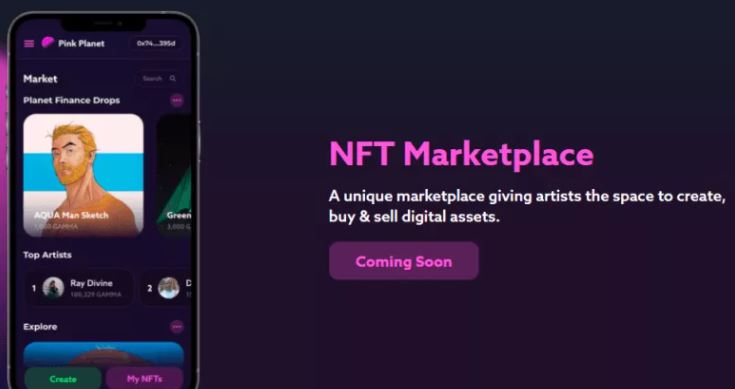 NFT market Planet Finance