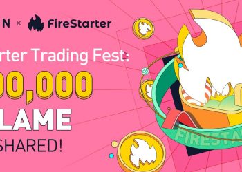 Lễ hội giao dịch FireStarter: 100.000 USD trong FLAME để giành được!