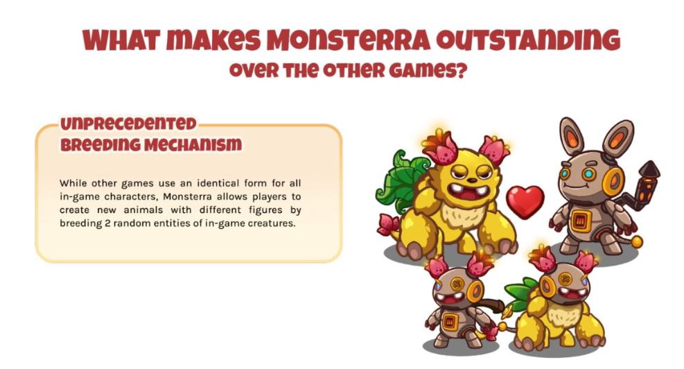Hệ sinh thái trong game NFT Monsterra