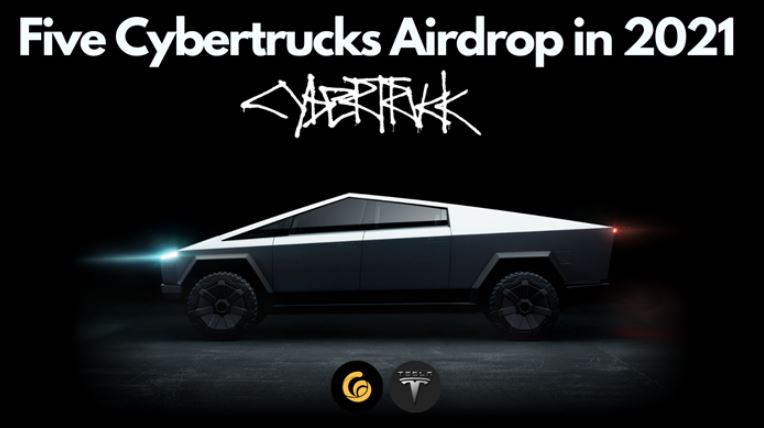 Tesla Cyber Truck Airdrop