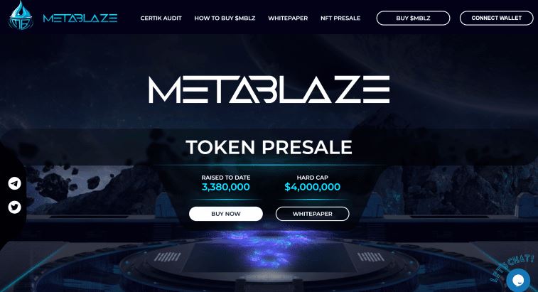 MetaBlaze - Token trò chơi Blockchain