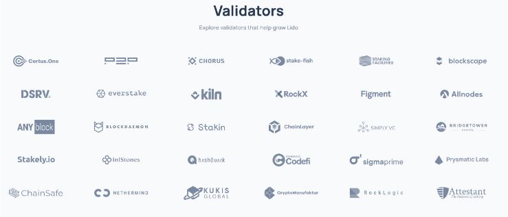 Nhóm đối tác đóng vai trò là Validator Partners