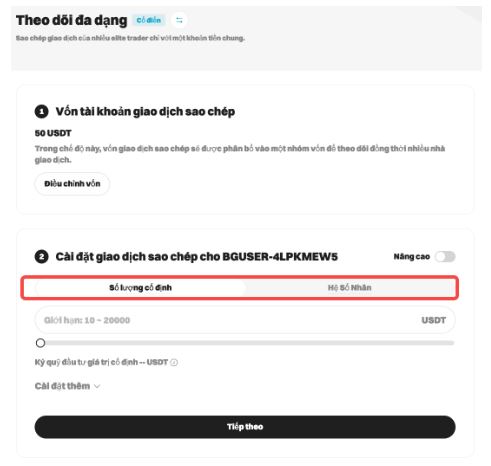 chon he so theo doi bitget