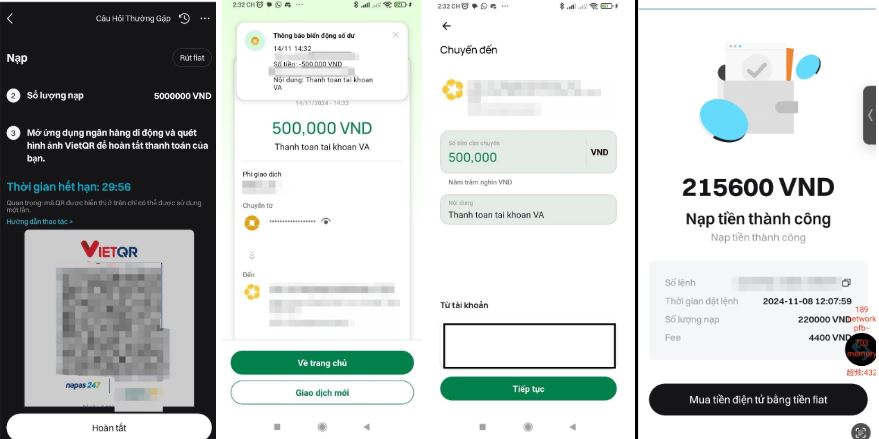 nap tien bitget thanh cong