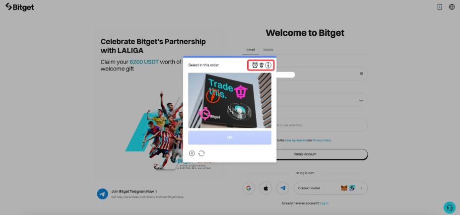 Sàn Bitget Có Uy Tín Không? Hướng Dẫn Tạo Tài Khoản Bitget Nhận Ngay 6200 USDT 4 Xác minh bảo mật