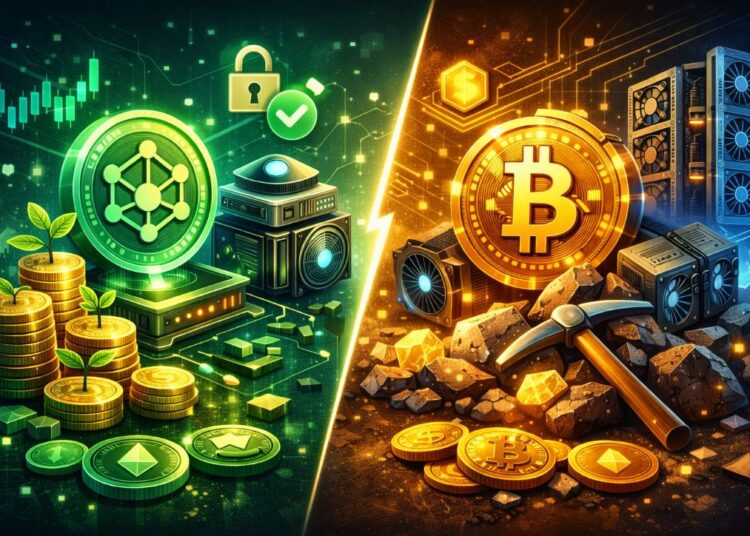So Sánh Staking Và Mining: Hai Cơ Chế Tạo Phần Thưởng Trong Crypto