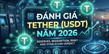 Đánh Giá Tether (USDT) Năm 2026: Quỹ Dự Trữ, Cơ Chế Quy Đổi Và Rủi Ro Stablecoin